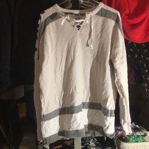 Woman’s pink long sleeve